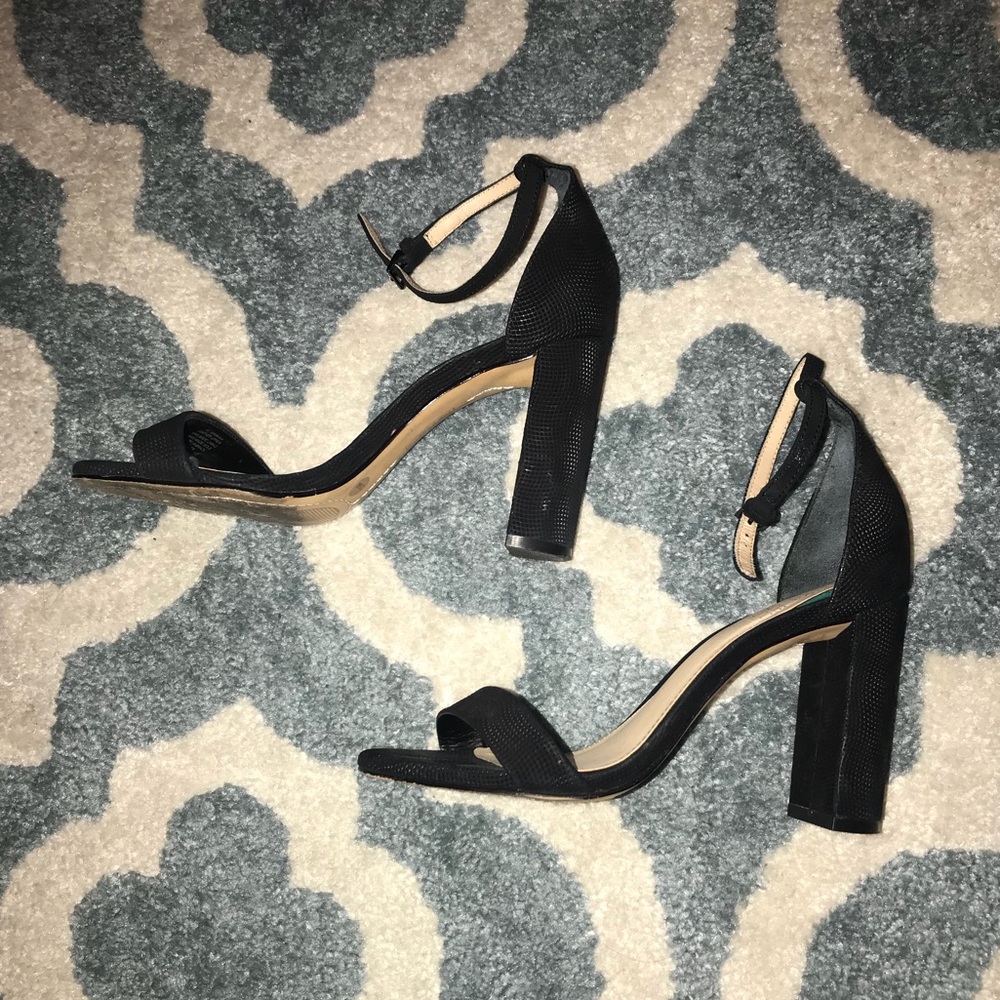 Black heels